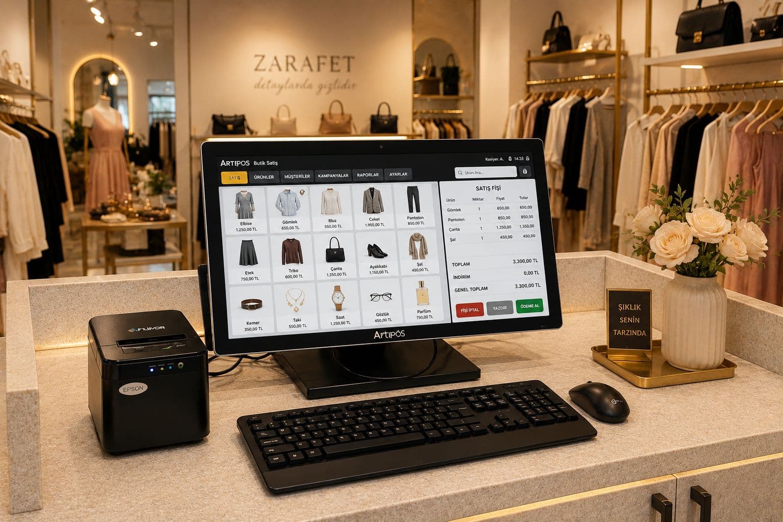 Artıpos Butik çözümü