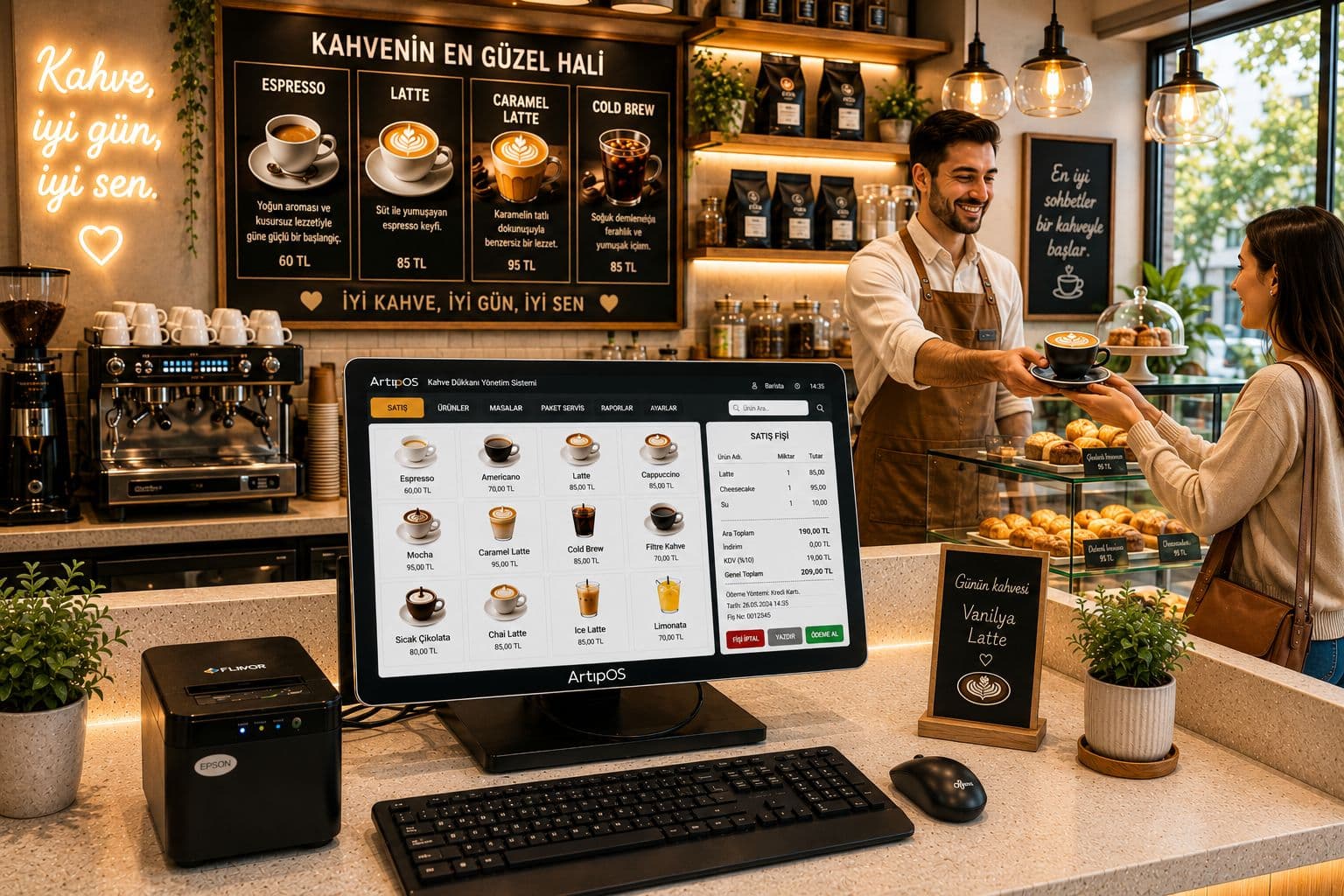 Artıpos Kafe çözümü