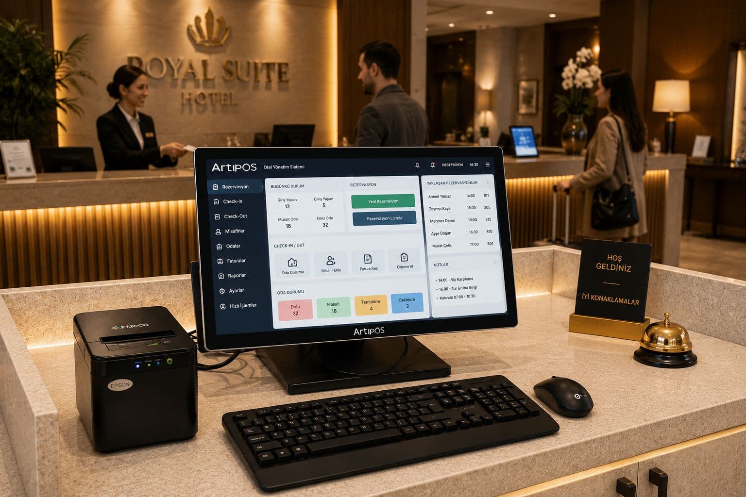 Artıpos Otel çözümü
